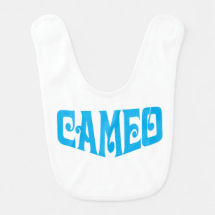 Cameo Bib with Blue Logo