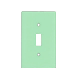 Cameo Green Mint 2015 Color Trend Template Light Switch Cover