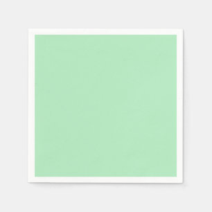 Cameo Green Mint 2015 Color Trend Template Napkins