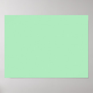 Mint Green Color mint green color posters | zazzle Mint Green Color mint green color posters | zazzle