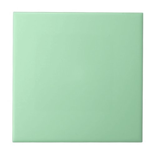 Cameo Green Mint 2015 Color Trend Template Tile