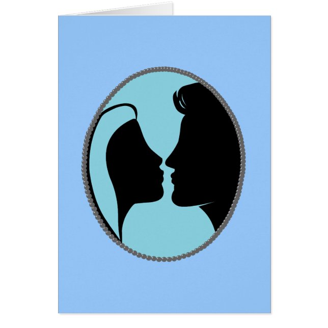 Cameo Kiss Silhouette (Front)