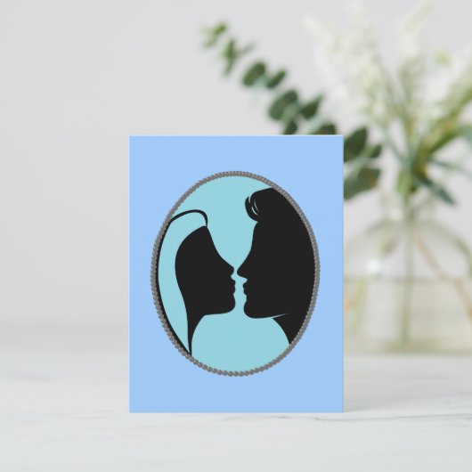 Cameo Kiss Silhouette (Standing Front)