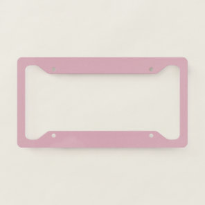 Cameo Pink License Plate Frame