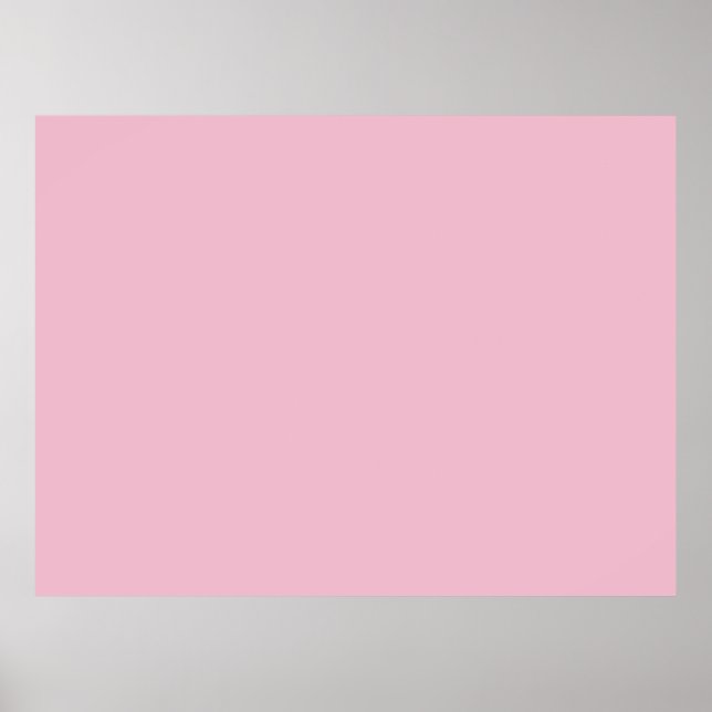  Cameo pink (solid color)  Poster (Front)