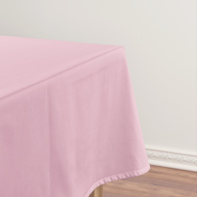  Cameo pink (solid color)  Tablecloth (In Situ)