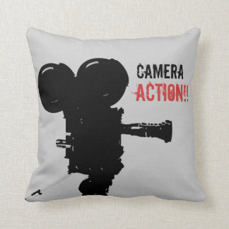 Camera Action Pillow