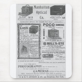 Camera ads mouse pad