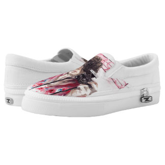 Camera Canvas Shoes & Printed Shoes | Zazzle