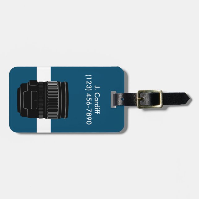 Camera Bag Tag (Front Horizontal)