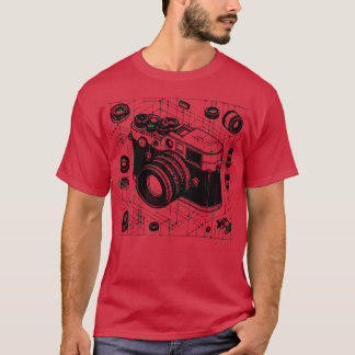 camera blueprint T-Shirt