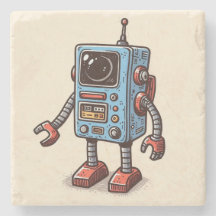 Camera Buddy Marble Coaster