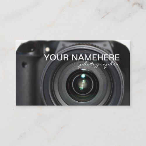 Camera Business Cards