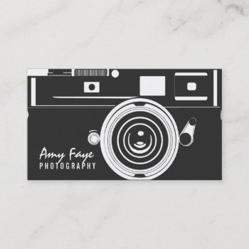 Camera Business Cards | Photography by Studio427 at Zazzle
