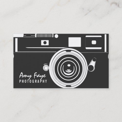 Camera Business Cards  Photography