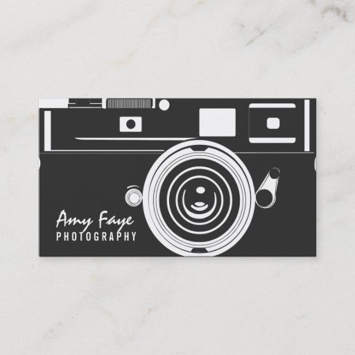 Customizable Camera Business Cards | Photography