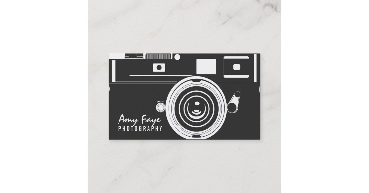 Camera Business Cards | Photography | Zazzle