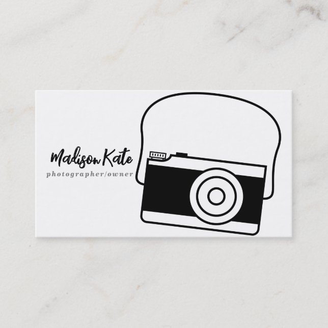 Camera Business Cards | Photography (Front)