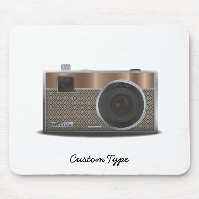 Camera Classic Mouse Pad (Front)