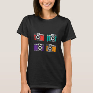 Camera Collection Vintage Collector T-Shirt