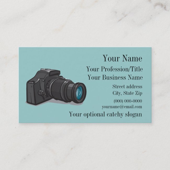 Camera Design Business Card