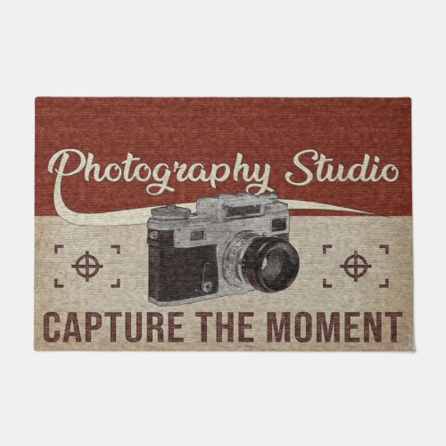 Camera Doormat Custom Welcome Photographer Mat