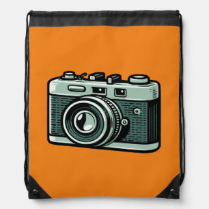 Camera Drawstring Bag