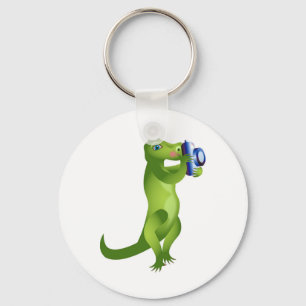 Camera Gator Keychain
