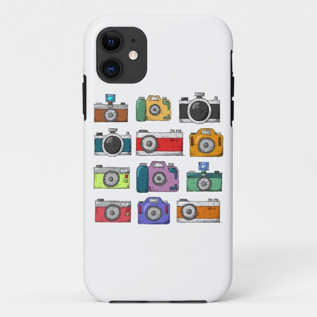 camera hand drawn old Case-Mate iPhone case (Back)