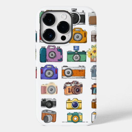 Camera Hand Drawn Old  Case_Mate iPhone 14 Pro Case