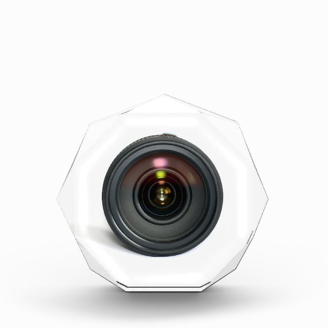 Camera Lens Acrylic Award (Front)