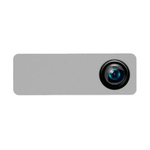 CAMERA LENS ADDRESS LABELS