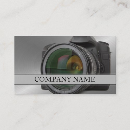 Camera Lens Business Card