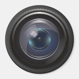 Camera Lens for the Nerd Geeks Magnet