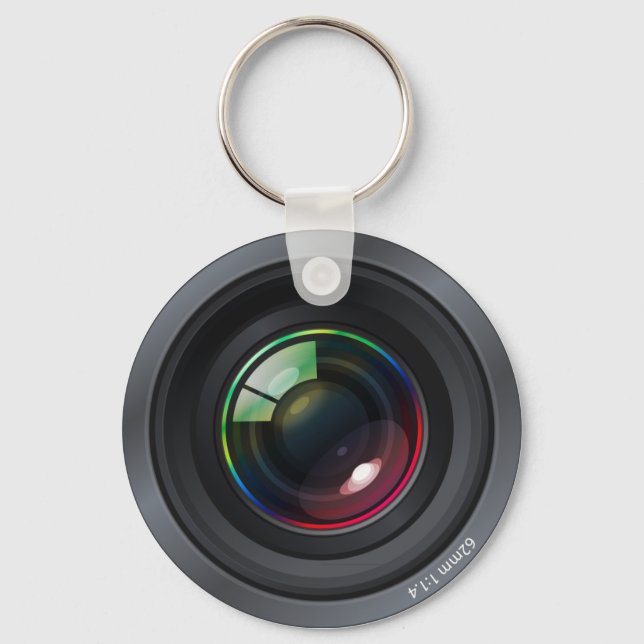 Camera Lens Keychain (Front)