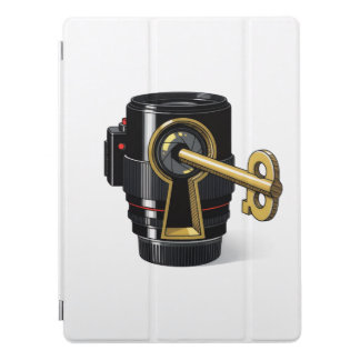 Camera Lens Lock iPad Case – Photographer Creative