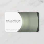 Camera Lens Photography Business Card (Front)