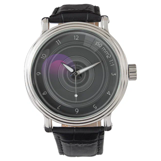Camera Lens Watch Zazzle