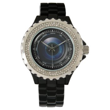 Camera Lens Watch by WatchMinion at Zazzle
