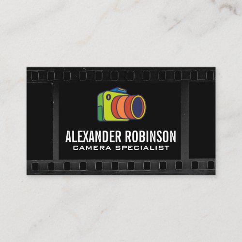 Camera Logo  Film  Business Card