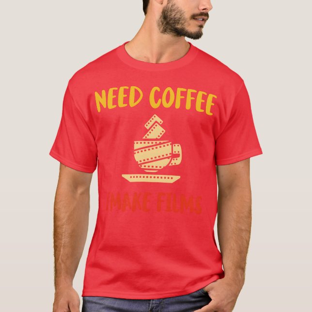 Camera Operator quote retro T-Shirt (Front)