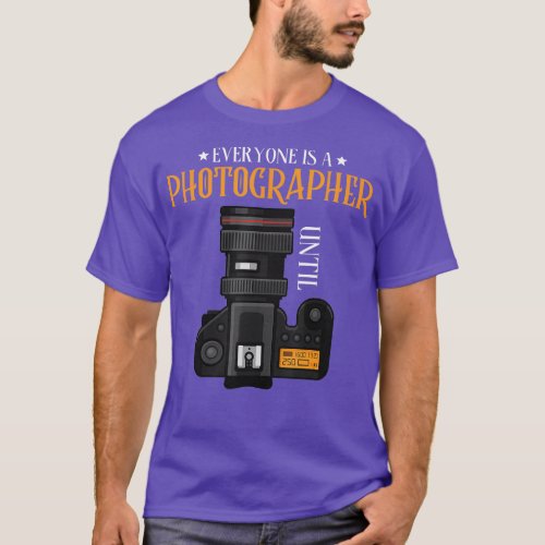 Camera Photo Art Funny Photography Lover Photograp T_Shirt