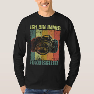 Camera Photo Photographer Slr Digital Camera Sayin T-Shirt