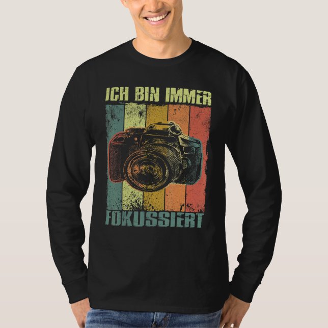 Camera Photo Photographer Slr Digital Camera Sayin T-Shirt (Front)