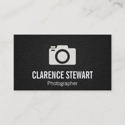 Camera  Photography Business Card