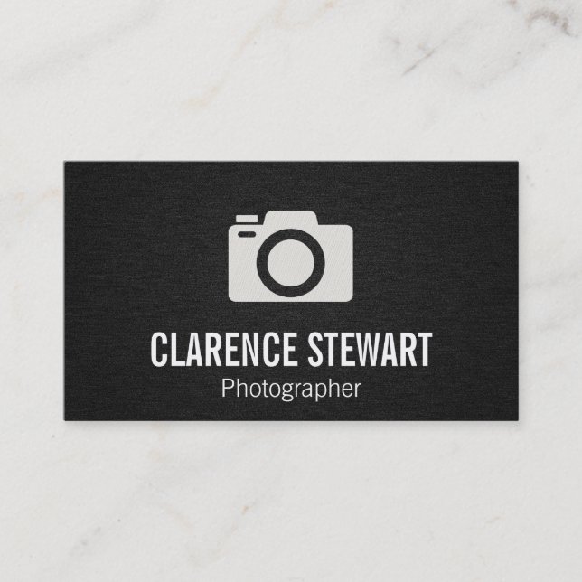 Camera | Photography Business Card (Front)