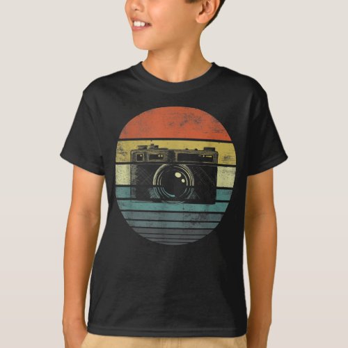 Camera Photography Lover Photographer Gift T_Shirt