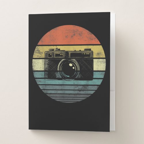 Camera Photography Lover Photographer Gifts Pocket Folder