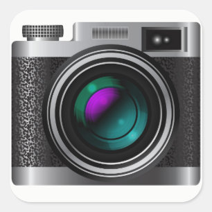Camera Photography Sticker