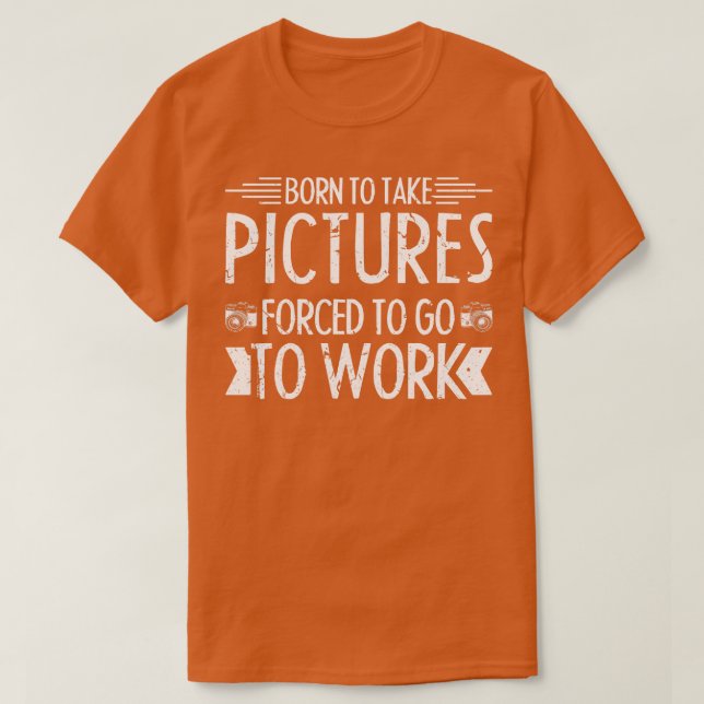 Camera Photography Women Men Camera Photographer T-Shirt (Design Front)
